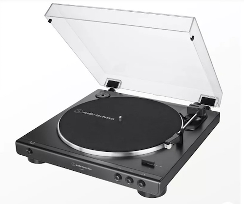 AUDIO TECHNICA ATLP60XBK Giradisco Salida Analógica Negra