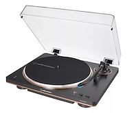 AUDIO TECHNICA ATLP70XBTBZ Giradisco Bluetooth Negra con Bronce