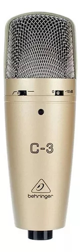 BEHRINGER C3 Micrófono de Condensador Multipatrón