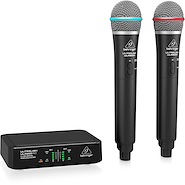 BEHRINGER ULTRALINKULM302MIC Micrófono Inalámbrio de Mano Doble