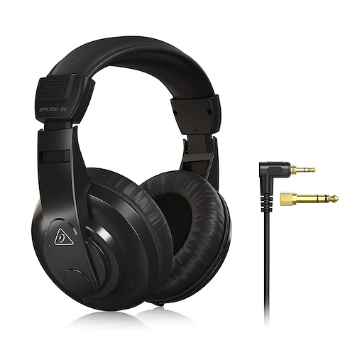 BEHRINGER HPM1100BK Auricular Vincha Grande Monitoreo Estudio Negro