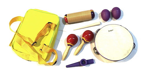 BESSER LT5A Kit Percusión Infantil 5 Instrumentos