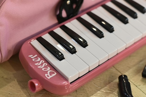 BESSER 32NOTAS ROSA Flauta Melódica 32 Notas Rosa