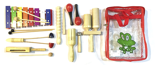 BESSER LT8 Kit Percusión Infantil 8 Instrumentos