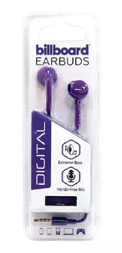 BILLBOARD BB256 Auricular In Ear Con Microfono Violeta