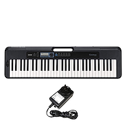 CASIO CTS300+FUENTE0910 Teclado 61 teclas Sensitivo  + Fuente 9V