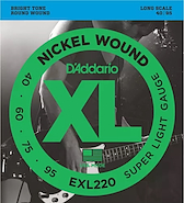 DADDARIO EXL220 Encordado para Bajo Nickel 040-095