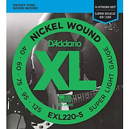 DADDARIO EXL220-5 Encordado para Bajo 5 Cuerdas Nickel 040-125