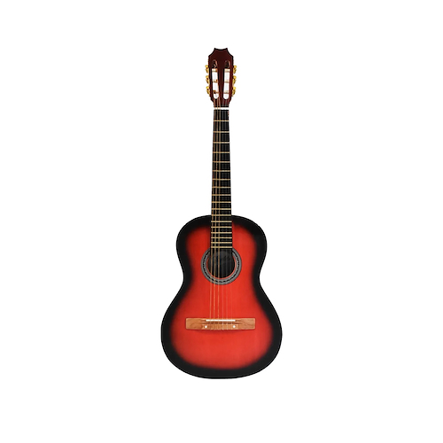 EL TRONADOR 3/4ROJA Guitarra Clásica Mediana + Funda