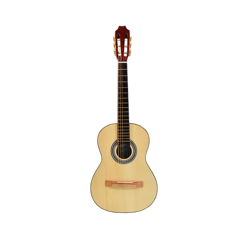 EL TRONADOR 3/4NATURAL Guitarra Clásica Mediana + Funda