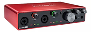 FOCUSRITE SCARLETT8I63RDGEN Interfaz de Audio con conexión Midi