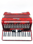 FRANCENTE L1308 Acordeon 60 Bajos 34 Teclas + Estuche