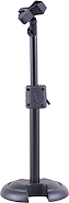 HERCULES MS100B Soporte Pie de Mesa Recto para Micrófono