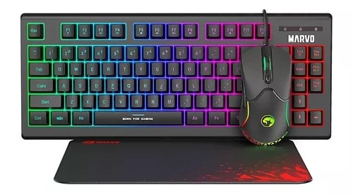MARVO CM310 Combo Gamer Teclado + Mouse + Pad