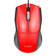 MARVO DMS001RD Mouse Usb 1200 Dpi Rojo