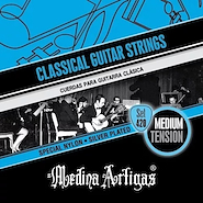 MEDINA ARTIGAS SET420 Encordado para Guitarra Clásica Nylon Plateadas
