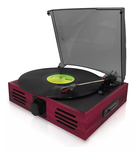 PANACOM LP8794ROSEWOOD Giradisco Vintage con Bluetooth