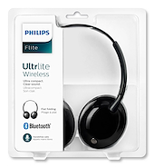 PHILIPS SHB4405BK Auricular Vincha Inalambrico Bluetooth Negro