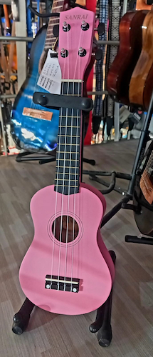 SANRAI XU2111ROSA Ukelele Rosa + Funda