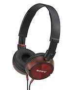 SONY MDRZX300RQROJ Auricular Vincha Rojo