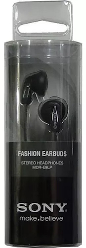 SONY MDRE9ABCNEG Auricular Tapon Negro