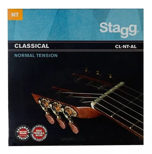 STAGG CLNTAL Encordado para Guitarra Clásica Plateadas