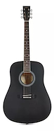SX SD104BK Guitarra Acústica Negra