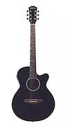 WASHBURN WA45CEBK Guitarra Electroacústica Negra