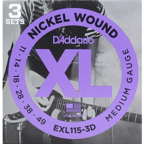DADDARIO EXL115-3D - $ 46.615