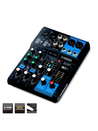 YAMAHA MG06X - $ 337.407