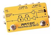 ARTEC LS2 Pedal Loop Switch doble Salida buffer o true bypass Salida d