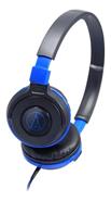 AUDIO-TECHNICA ATH-S100BL Auricular Urbano	 Cerrado Tipo Over Ear. Color Negro Y Azul