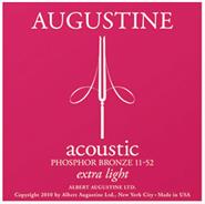 AUGUSTINE RED 1152 Encordado Guitarra Acústica 11-52