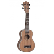 BAMBOO BU-21CF Ukelele Soprano. Tapa, aro y fondo. Sapele. Cenefa en los bo