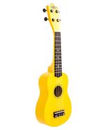 BAMBOO P-1E YW Ukelele Soprano PANDA. Tapa, aro y fondo: Tilo. Clavijas abi