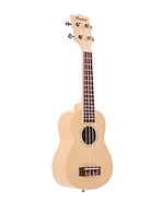 BAMBOO BU-21M YW Ukelele Soprano de caoba color amarillo