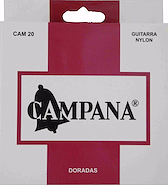CAMPANA CAM/DR Enc. Guit. Clás. Campana Ent. Dorado - Primas Cristal