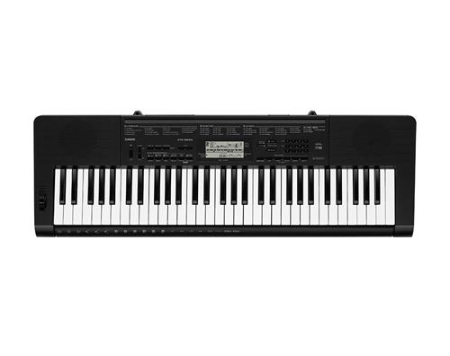 CASIO CTK3500 Teclado sensit, 61t, t/piano, 48 polif, 400s,100 rit,