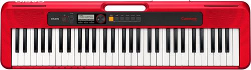 CASIO CT-S200RD Teclado | 61 teclas standard | 400 sonidos | 77 ritmos | 48