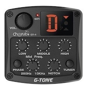 CHERUB GT-4 ACT.3 BANDAS C/AFINADOR, PHASE, MID CONTROL Ecualizador