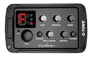 CHERUB GB1 ECUALIZADOR CHERUB PARA GUITARRA ACUSTICA 3 BANDAS CON AFINA
