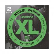 DADDARIO EXL220-TP Cuerdas Encordado P/ Bajo -Super Light- Niquel .040/095