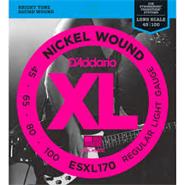 DADDARIO ESXL170 Cuerdas Encordado P/ Bajo -Regular Light- Niquel, "Doble Bal