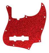 DANDREA DPP JB RDS Pickguard Jazz Bass Red Sparkle