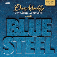 DEAN MARKLEY 2036 Encordado Guitarra Acusitca Blue Steel Criogenic 12-54