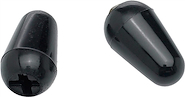 DS PICKUPS DS-A44 Capuchón para Llave Selectora de Stratocaster®, Negro / 2 un