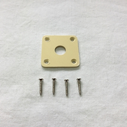 DS PICKUPS DS-A188 Jackplate estilo Les Paul® / Plástico / Crema