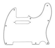 DS PICKUPS DS-A33 Pickguard para Telecaster® / 3 Capas / Color Blanco / 8 aguj