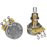 DS PICKUPS DS-A12 Potenciómetro Logarítmico A500K / Rosca Larga de Bronce / An