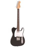 ENCORE GUITARS E2 Guitarra Electrica Telecaster Color Negro Cuerpo Solido